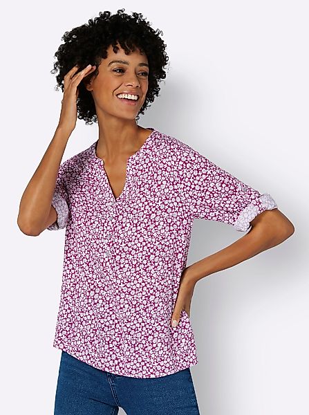 Witt Klassische Bluse Druckbluse günstig online kaufen