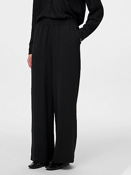 pieces Schlupfhose "PCTIFFANY HW WIDE PANTS WVN NOOS BC", Sommerhose günstig online kaufen