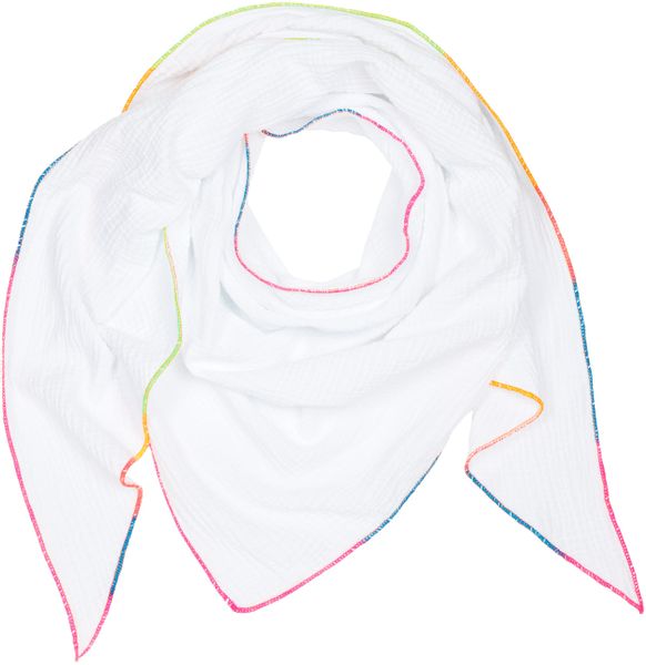 Caspar Modeschal Damen Dreieckstuch Musselin Schal günstig online kaufen