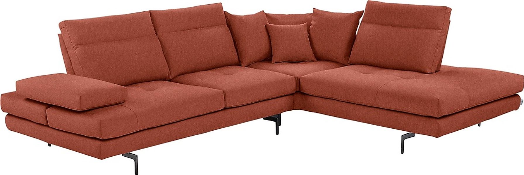 CALIA ITALIA Ecksofa "Toby Wing, Komfortsofa mit Sitzkomfort der Extraklass günstig online kaufen