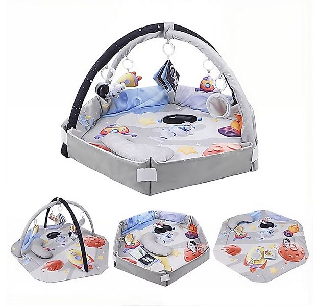 Insma Spielbogen Baby Gym Farbspiel Spielmatte Zaun, faltbarer Baby Krabbel günstig online kaufen