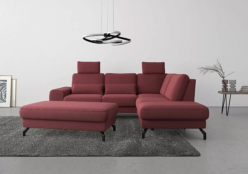 sit&more Ecksofa Cinturo L-Form, inklusive Sitztiefenverstellung und Federk günstig online kaufen
