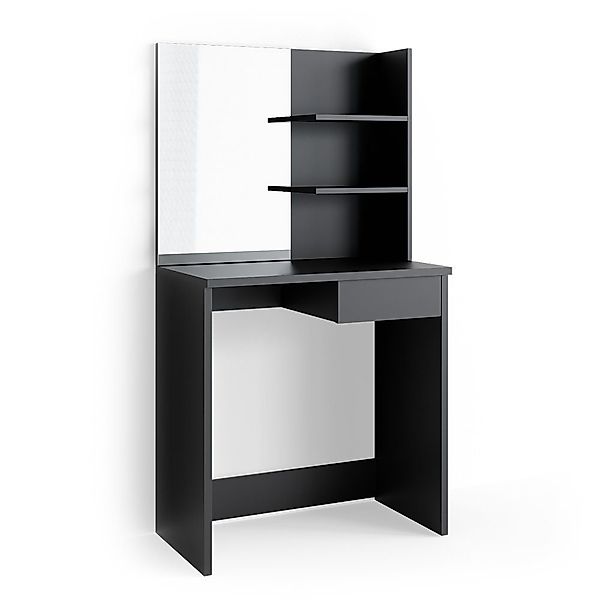 Vicco Schminktisch Dekos, Schwarz, 75 cm günstig online kaufen