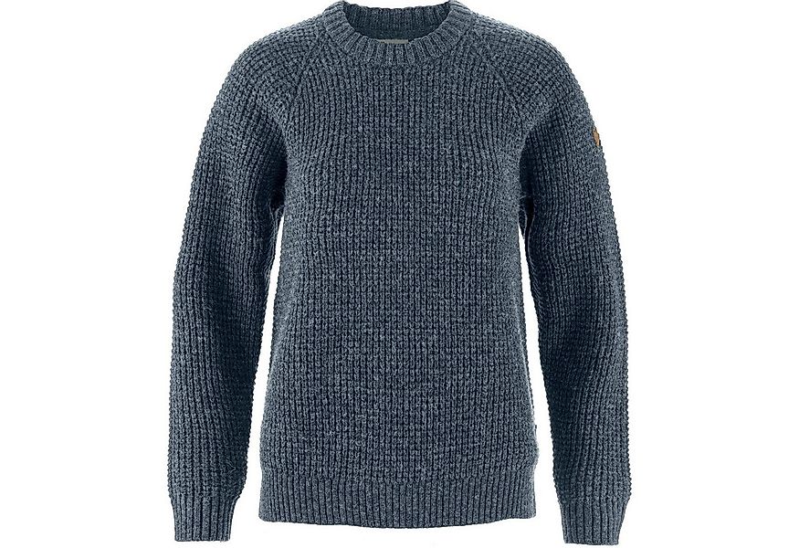 Fjällräven Wollpullover Fjällräven Damen Övik Waffle Knit Pullover günstig online kaufen