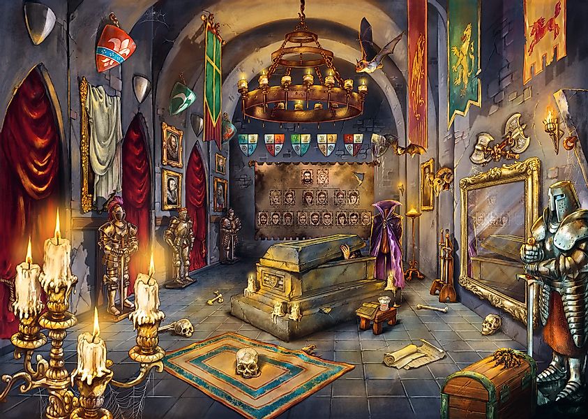 Ravensburger Puzzle Das Schloss des Vampirs, günstig online kaufen