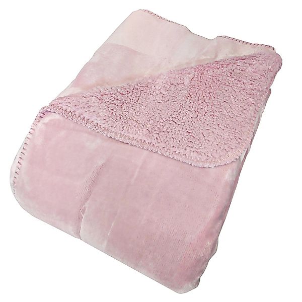 Wohndecke Flanell und Sherpa, VIVA Home, günstig online kaufen