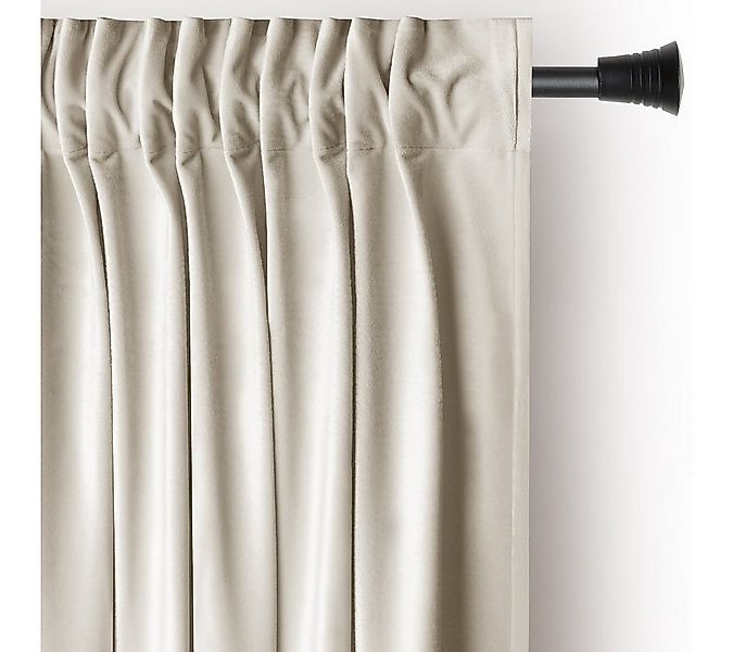 AmeliaHome Gardine Gardine Kräuselband Vorhang VerdunkelndSamt Textil Multi günstig online kaufen