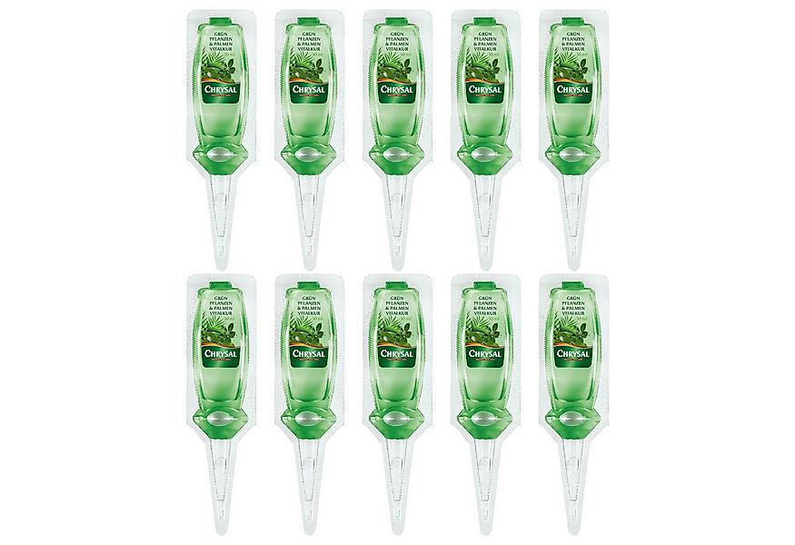 Chrysal Pflanzendünger Grünpflanzen und Palmen Vitalkur, 10x 30 ml günstig online kaufen