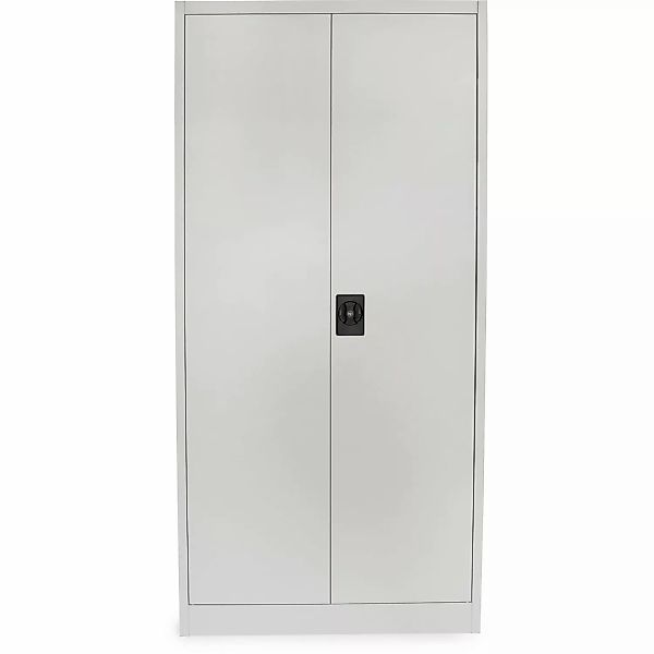 Rikta Metallschrank 2-türig (B x T x H) 80 x 40 x 168 cm RAL 7035 Lichtgrau günstig online kaufen