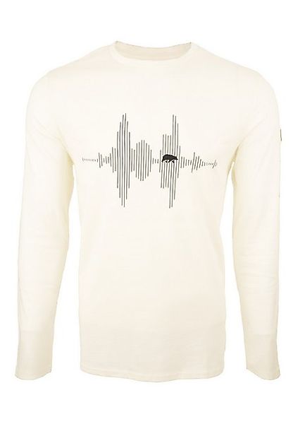 FORSBERG Sweatshirt Longsleeve mit Audiowelle günstig online kaufen