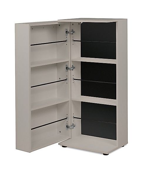 Furn.Design Schuhschrank Logu (Kommode in Samt, ausklappbar, 50 x 110 cm) b günstig online kaufen