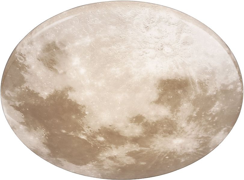 Reality Leuchten LED Deckenleuchte MOONIKA, Deckenlampe Mond IP 44 Bad Kind günstig online kaufen