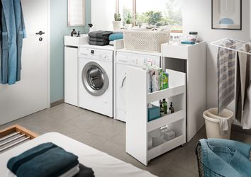 welltime Waschmaschinenumbauschrank "FALAS, TOPSELLER, Breite 66 cm, mit gr günstig online kaufen