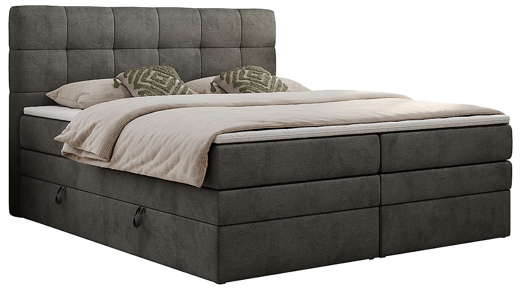 MKS MÖBEL Boxspringbett LUKA KING (King günstig online kaufen