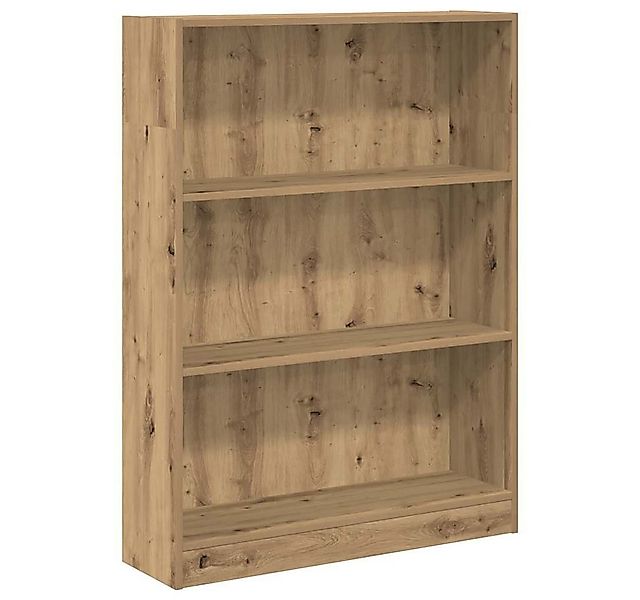 vidaXL Bücherregal Bücherregal Artisan-Eiche 80x24x109 cm Holzwerkstoff, 1- günstig online kaufen