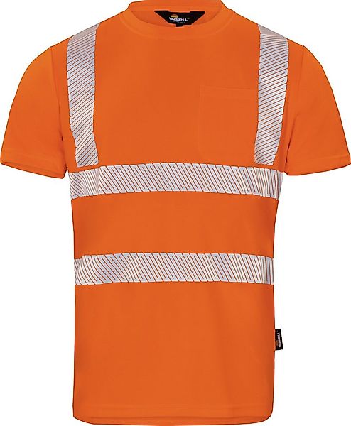 vizwell Warnschutz-Shirt Warnschutz T-Shirt Coolpass Arbeitsshirt mit UV Sc günstig online kaufen