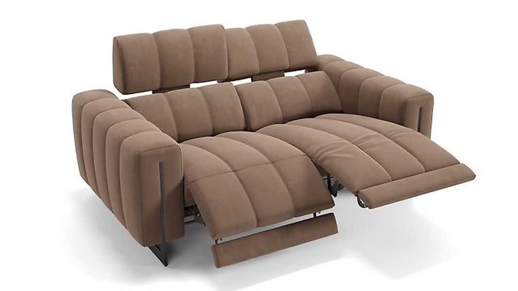 Sofanella 2-Sitzer Stoff VENETO, Relaxsofa, Designsofa, Designer Couch, Ita günstig online kaufen