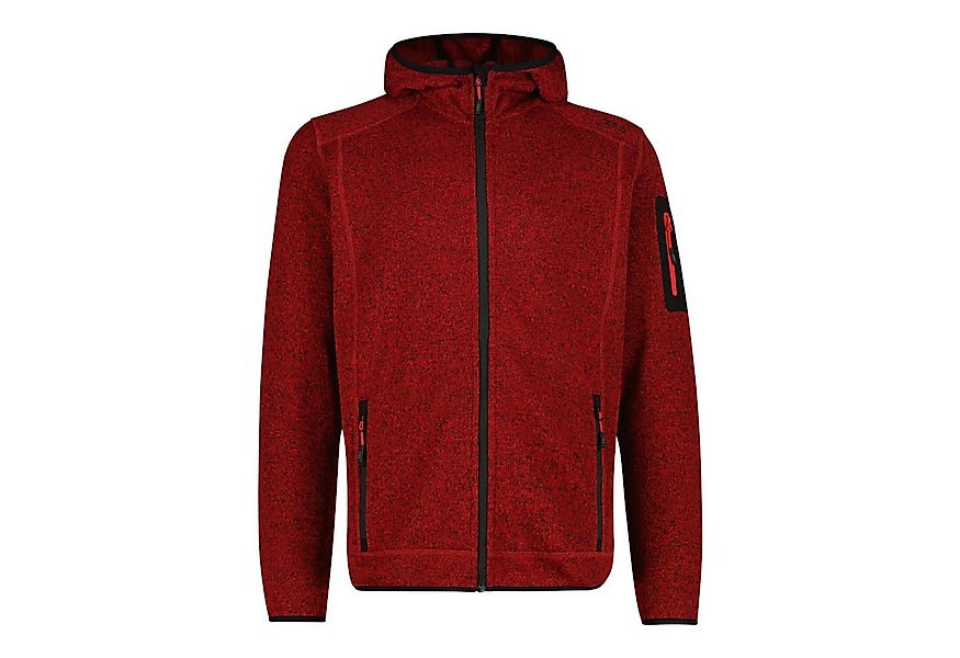 CMP Fleecejacke CMP Herren Fleecejacke Knitted Fix Hood Jacket 3H60847N günstig online kaufen