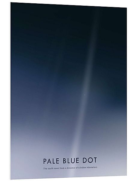 Posterlounge Wandbild Pale Blue Dot, NASA, erhältlich als Poster, Leinwandb günstig online kaufen