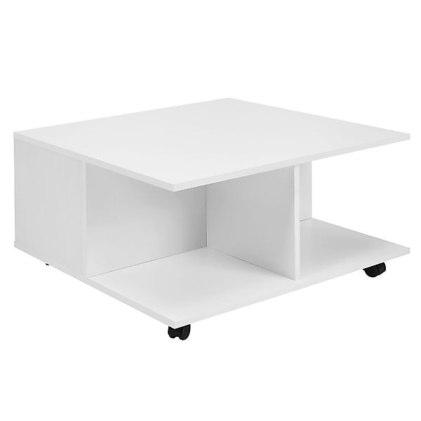 Wohnling Couchtisch WL6.066 (70x70 cm Weiß günstig online kaufen