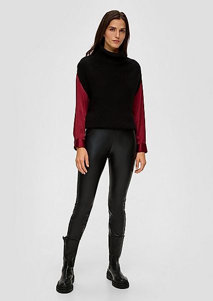 s.Oliver Leggings Leggins Extra Slim: Leggings in Leder-Optik günstig online kaufen