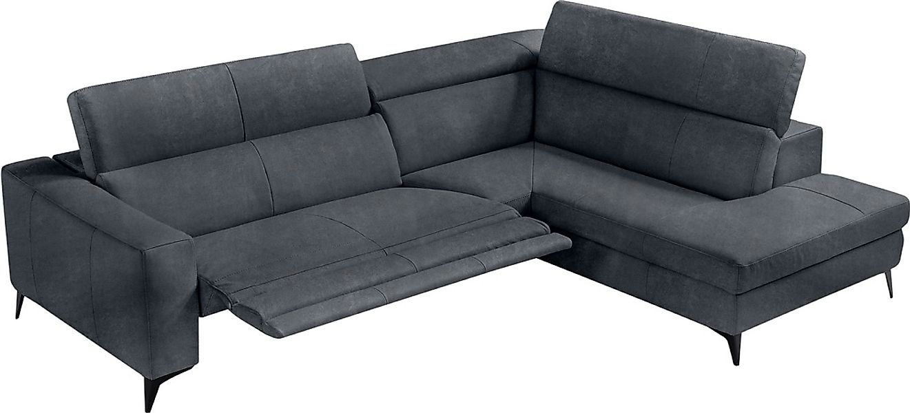 Egoitaliano Ecksofa "Edith, Designsofa mit hohem Sitzkomfort, L-Form" inkl. günstig online kaufen