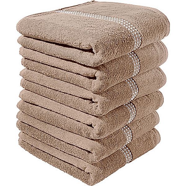 Erwin Müller Handtuch Handtuch "Mannheim" 6er-Pack, günstig online kaufen