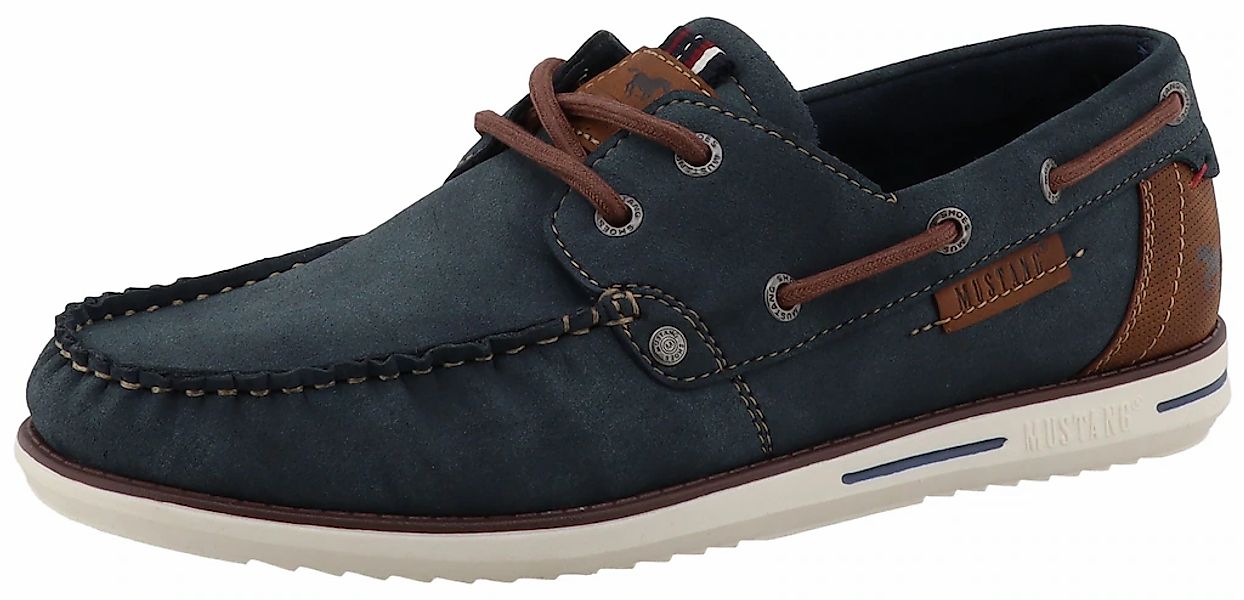 Mustang Shoes Bootsschuh "Orlando" Schnürschuh, Freizeitschuh mit modischen günstig online kaufen