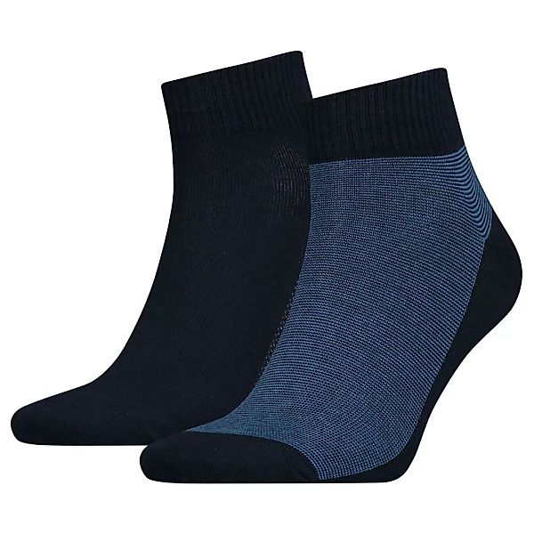 Levi´s ® 168sf Mid Micro Stripe Socken 2 Paare EU 39-42 Blue Depths günstig online kaufen