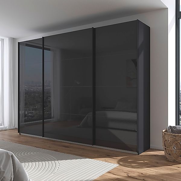 rauch Schwebetürenschrank "Kleiderschrank Schrank Garderobe AGORDO mit Glas günstig online kaufen