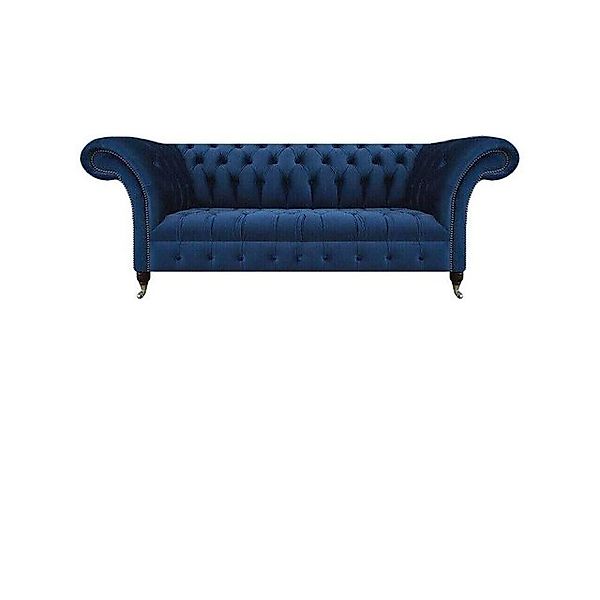 JVmoebel Chesterfield-Sofa Wohnzimmer Set 3tlg Luxus Garnitur Chesterfield günstig online kaufen