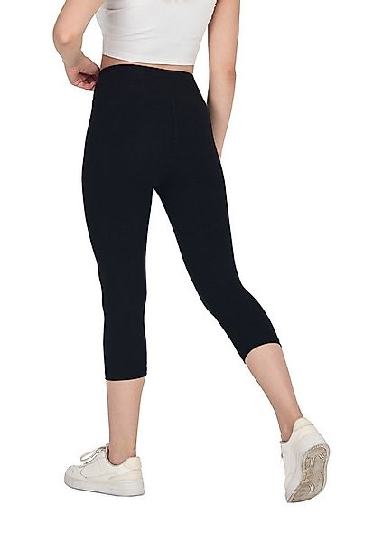 COMEOR 3/4-Leggings COMEOR Damen Capri Leggings – Bequeme 3/4 Sporthose aus günstig online kaufen