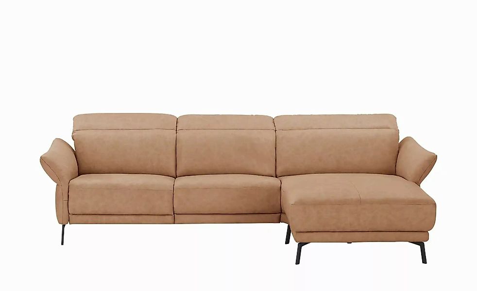 Wohnwert Ecksofa Leder Bellana ¦ braun ¦ Maße (cm): B: 285 H: 101 T: 161.0 günstig online kaufen