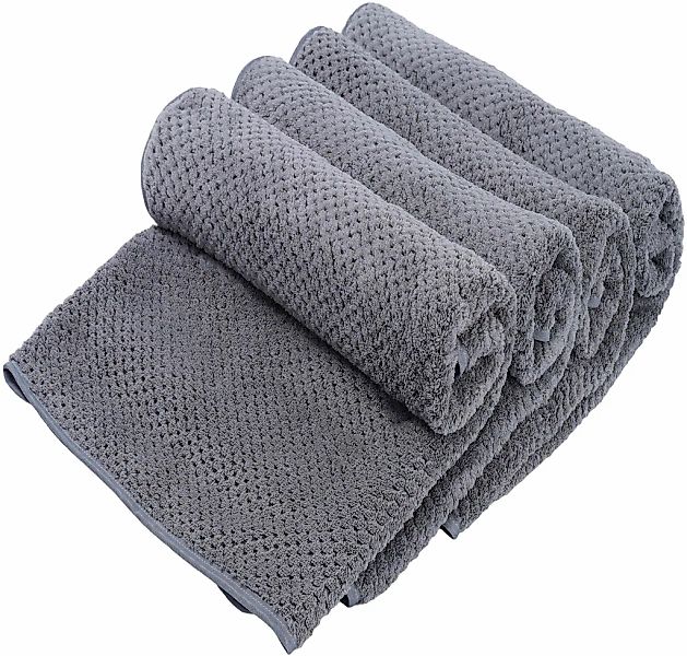 OTTO home Handtücher "Parris, Serie, ideal als Sporthandtuch, Reisehandtuch günstig online kaufen
