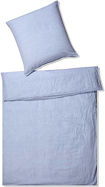 Elegante Bettwäsche Breezee, Halbleinen, 2 teilig, günstig online kaufen