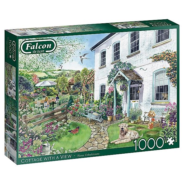 Jumbo Spiele Puzzle Ferienhaus mit Aussicht günstig online kaufen