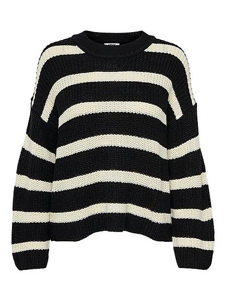 JACQUELINE de YONG Strickpullover Gestreifter Strick Pullover Rundhals JDYJ günstig online kaufen