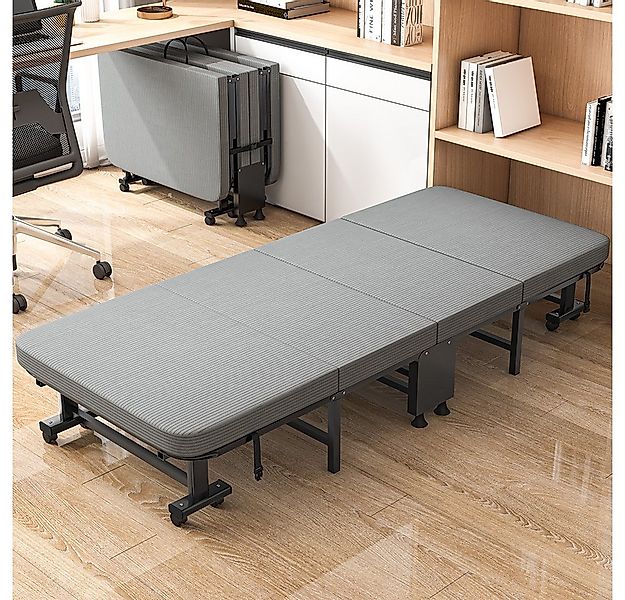 POPOLIC Klappbett Klappbett 190x80cm mit Rollen - Büro Gästebett Kompakt 80 günstig online kaufen