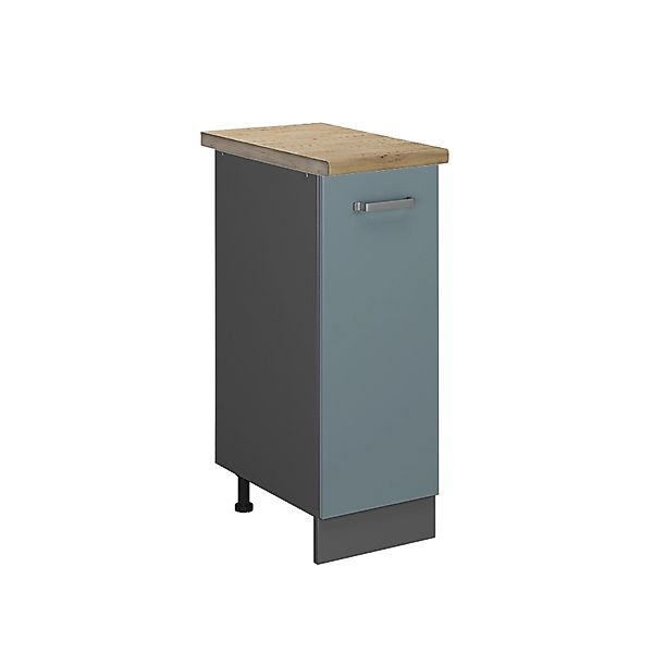 Vicco Apothekerschrank R-Line Medizinschrank für die Küche Blau-Grau/Anthra günstig online kaufen