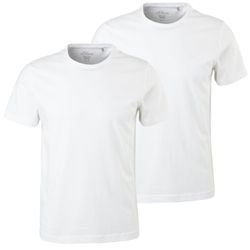 s.Oliver T-Shirt Casual (2-tlg) mit Logo, günstig online kaufen