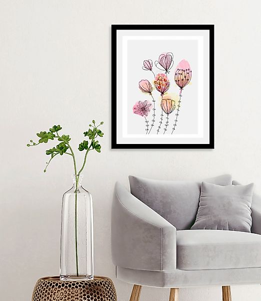 queence Bild "Faye", Blumen-Blumenbilder-Pflanzen-Pflanzenbilder, (1 St.), günstig online kaufen