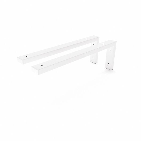 HEVVA Waschtischhalterung MAIN 45 cm Tief 2er Set Weiß günstig online kaufen