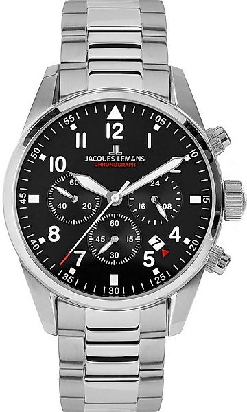 Jacques Lemans Chronograph Barcelona 42-2C, Quarzuhr, Armbanduhr, Herrenuhr günstig online kaufen