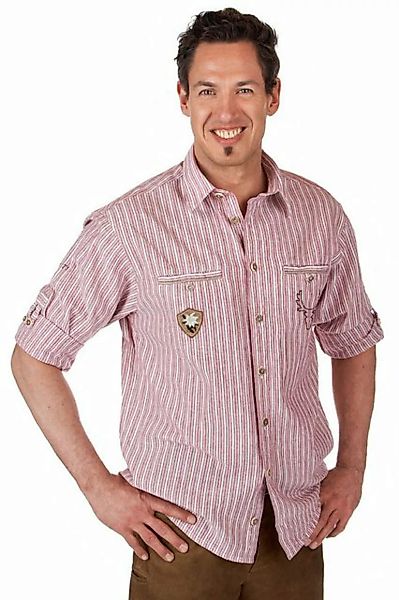 orbis Trachtenhemd Trachtenhemd - H081 - rot günstig online kaufen