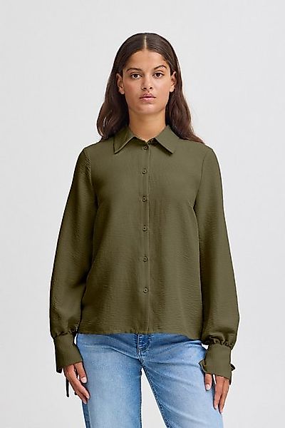 Ichi Langarmbluse IXNAIMA SH elegante Bluse mit Ärmeldetails günstig online kaufen