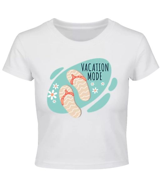 Vacation Mode · Crop T-Shirt günstig online kaufen