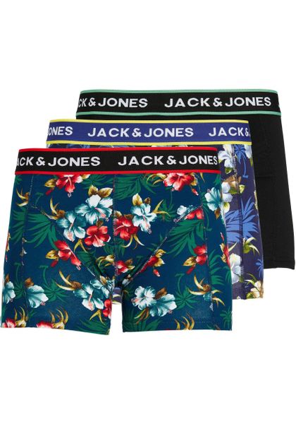 Jack & Jones Trunk "JACFLOWER mit Blumenprint und elastischem Bund" Packung günstig online kaufen