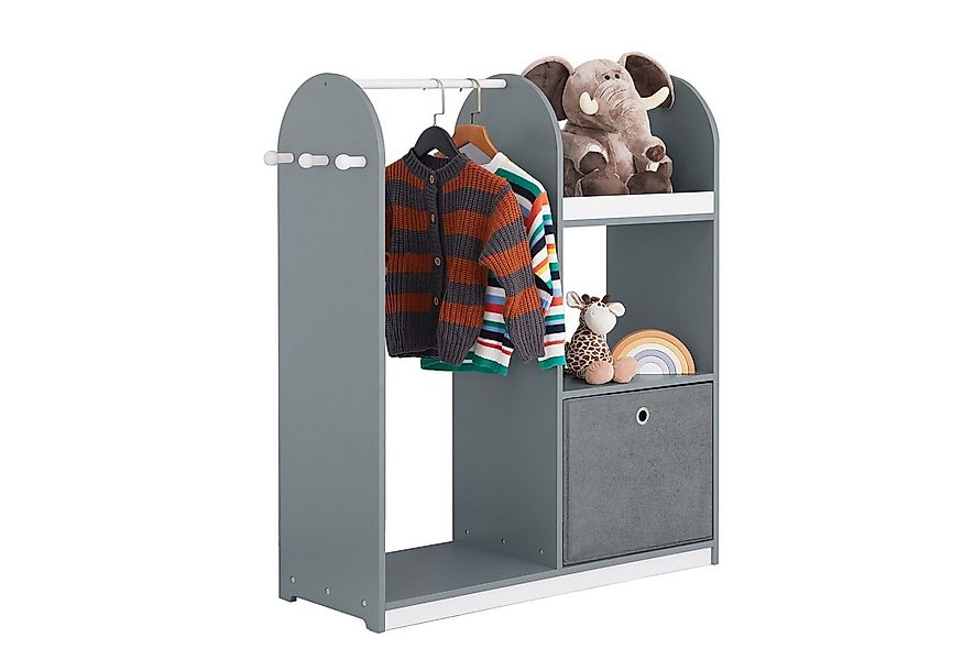 SoBuy Kleiderständer KMB40, Kinderkleiderschrank mit 3 Haken, Kleiderstände günstig online kaufen