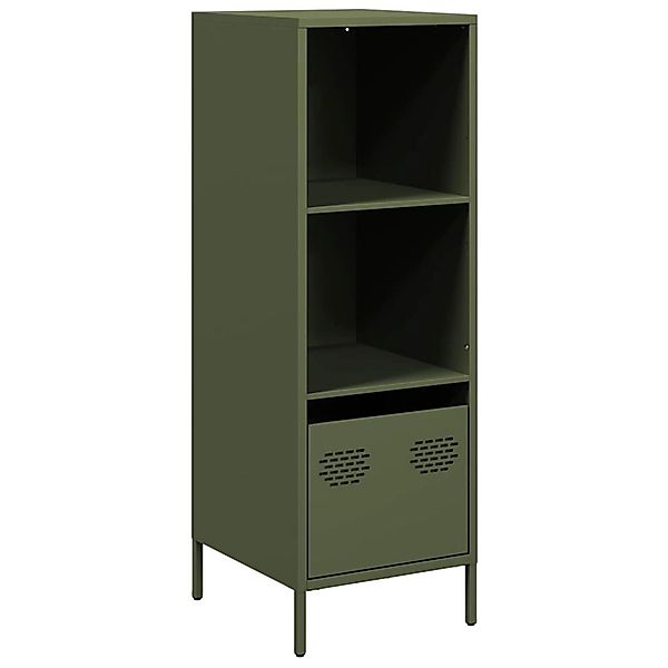 vidaXL Highboard Olivgrün 35x39x103,5 cm Stahl 851380 günstig online kaufen