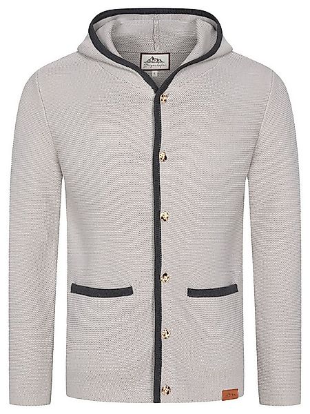 Steigenhöfer Manufaktur Trachtenstrickjacke MAX Cardigan für Männer mit Kap günstig online kaufen